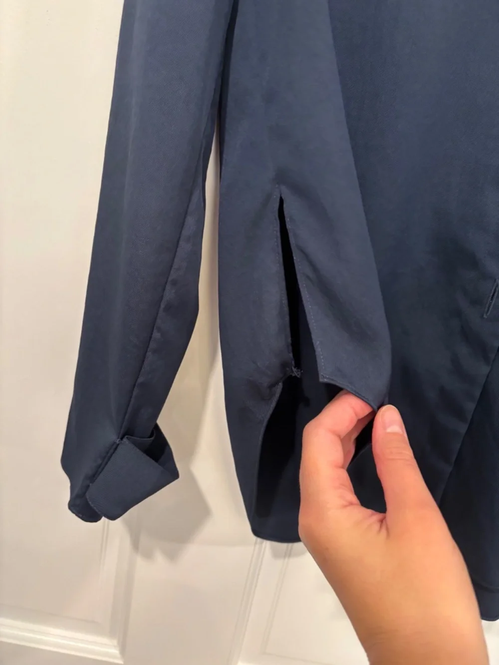 Theory button down blouse - Picture 3 of 5